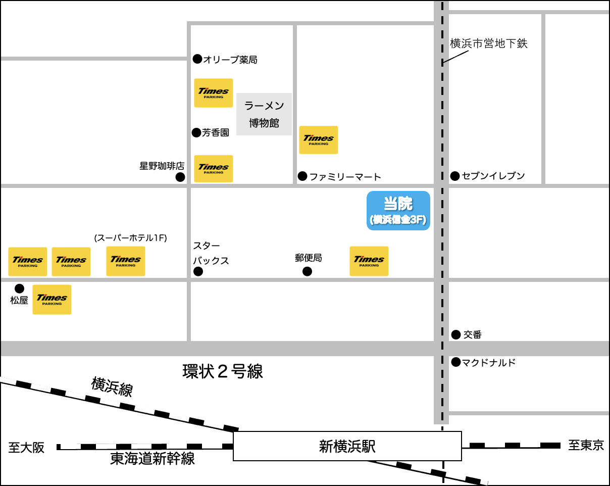 JR横浜線新横浜駅 北口より徒歩5分